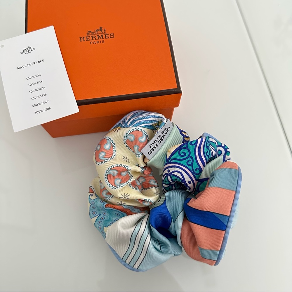 Hermes Claudia schrunchie